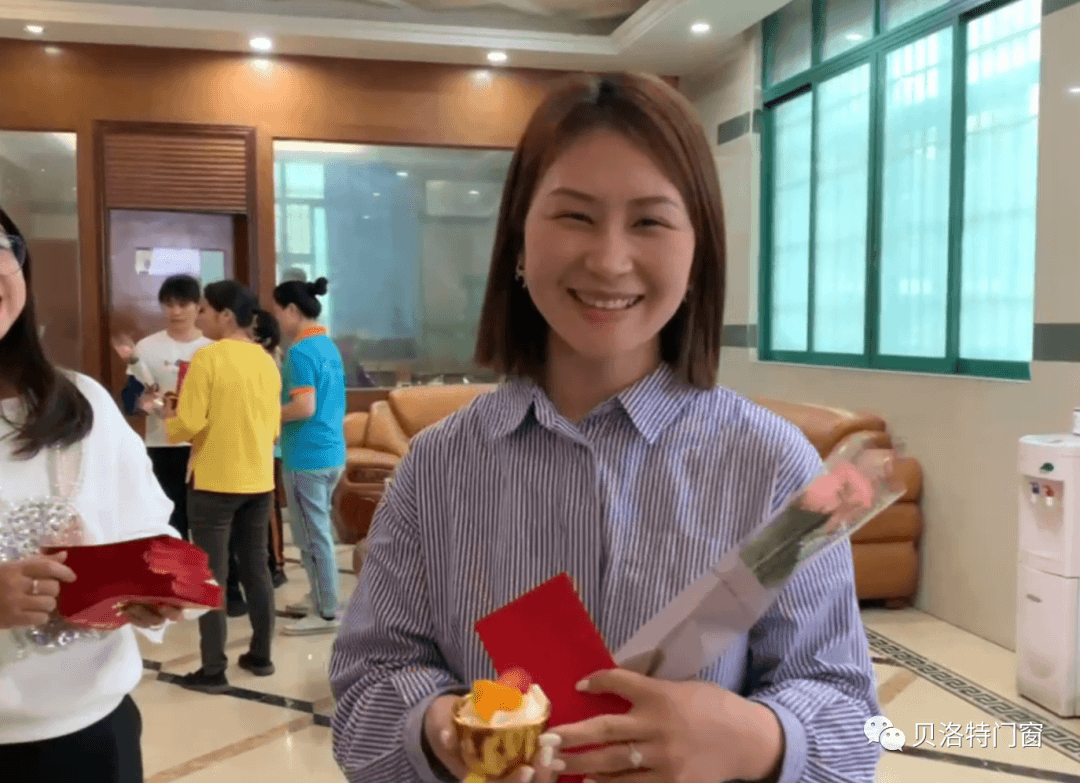 貝洛特系統門窗發放三八婦女節節日福利 貝洛特系統門窗發放三八婦女節節日福利